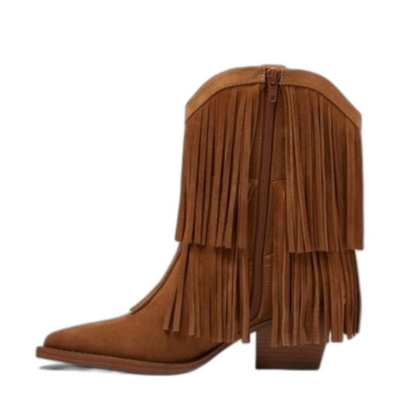 Women’s Austin fridge western ankle boots universal thread tan 8.5 - Picture 2 of 4